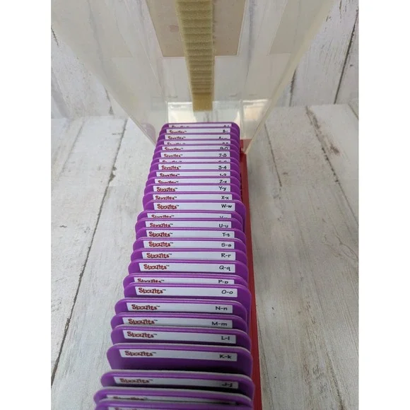 Sizzix Sidekick Machine - With‎ Round A Bout Alphabet and Numbers (35 tiles) - Picture 7 of 8